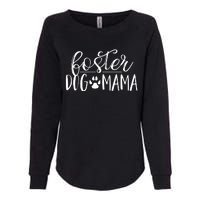 Foster Dog Mama Pet Mom Apparel For Pet Adoption Womens California Wash Sweatshirt