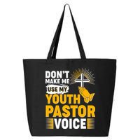 Funny Don't Make Me Use My Pastor Voice 25L Jumbo Tote