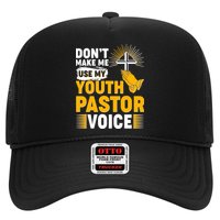 Funny Don't Make Me Use My Pastor Voice Trucker Hat
