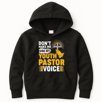 Funny Don't Make Me Use My Pastor Voice Kids Hoodie
