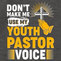 Funny Don't Make Me Use My Pastor Voice Vector Backpack