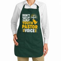 Funny Don't Make Me Use My Pastor Voice Apron