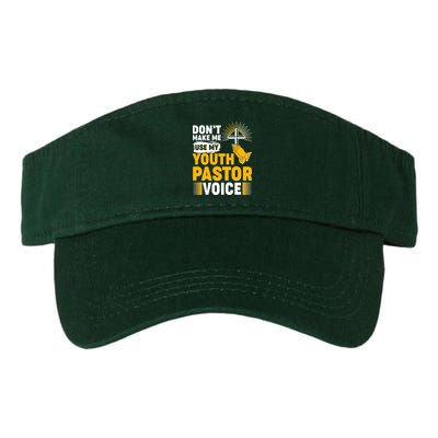Funny Don't Make Me Use My Pastor Voice Visor