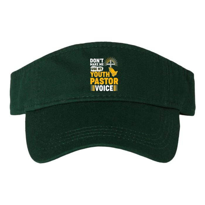 Funny Don't Make Me Use My Pastor Voice Visor