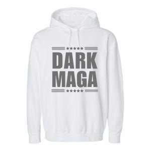 Funny Dark Maga 2024 Maga New! Dark Maga Garment-Dyed Fleece Hoodie