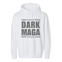 Funny Dark Maga 2024 Maga New! Dark Maga Garment-Dyed Fleece Hoodie