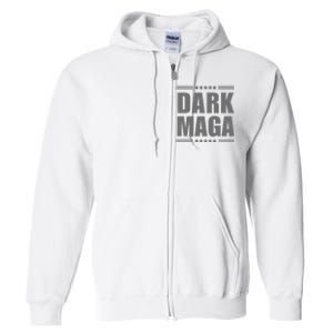 Funny Dark Maga 2024 Maga New! Dark Maga Full Zip Hoodie