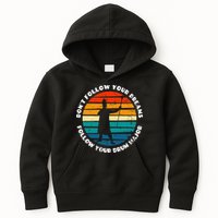 Funny Drum Major Quote Don't Follow Your Dreams Kids Hoodie