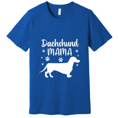 Funny Dachshund Mama Doxie Dog Lovers Gift Premium T-Shirt