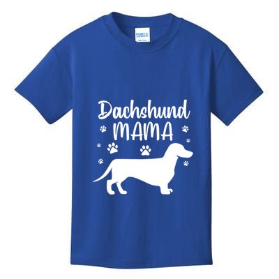 Funny Dachshund Mama Doxie Dog Lovers Gift Kids T-Shirt