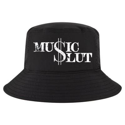 Funny Distressed Music Slut Cool Comfort Performance Bucket Hat