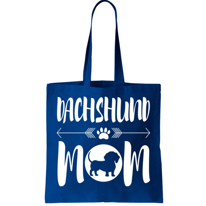 Funny Dachshund Mom Cute Dog Ironic Gift Tote Bag