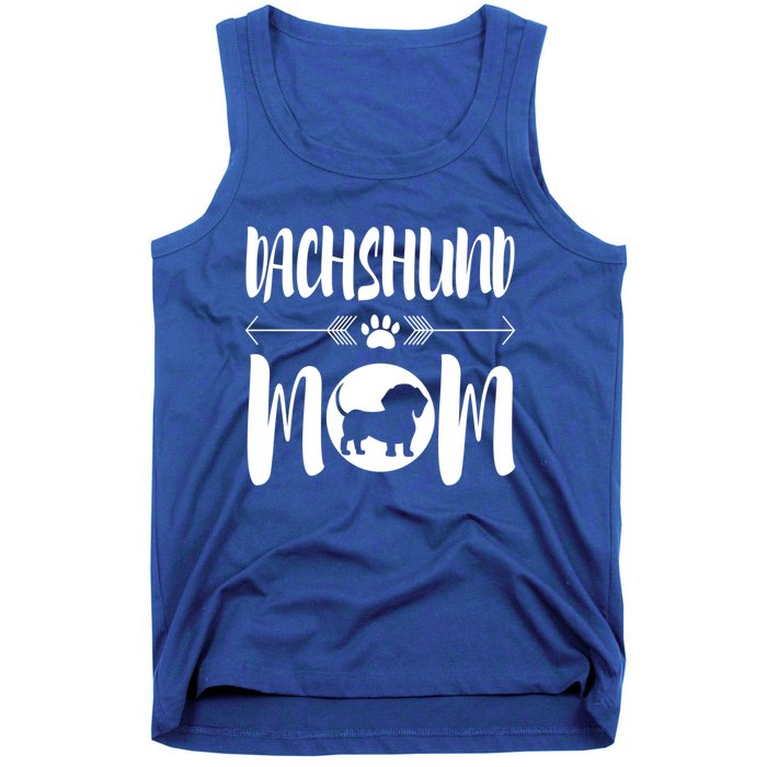 Funny Dachshund Mom Cute Dog Ironic Gift Tank Top