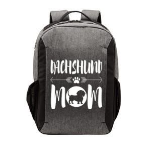 Funny Dachshund Mom Cute Dog Ironic Gift Vector Backpack