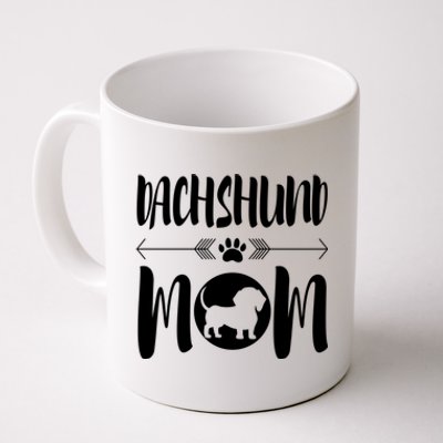 Funny Dachshund Mom Cute Dog Ironic Gift Coffee Mug