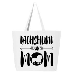 Funny Dachshund Mom Cute Dog Ironic Gift 25L Jumbo Tote