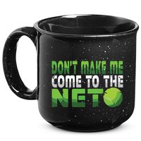 Funny Dont Make Me Come To The Net Tennis Player 15oz Campfire Ceramic Mug