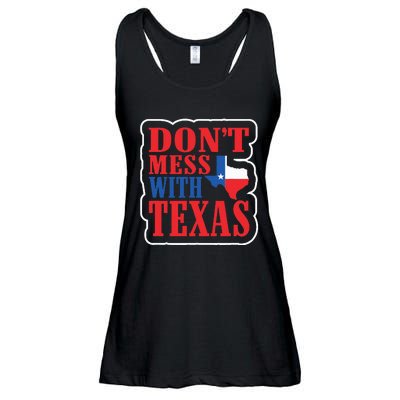 Freedom DonT Mess With The Texas Gift Ladies Essential Flowy Tank