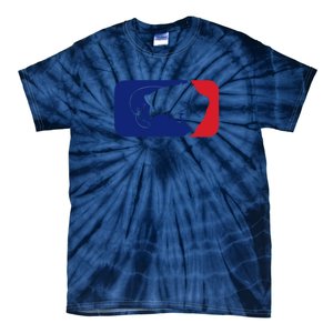 Father's Day Major League Bass Fishing Gift Tie-Dye T-Shirt