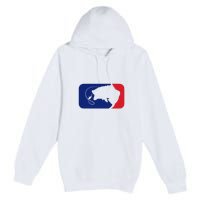 Father's Day Major League Bass Fishing Gift Premium Pullover Hoodie