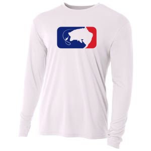 Father's Day Major League Bass Fishing Gift Cooling Performance Long Sleeve Crew