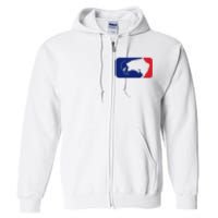 Father's Day Major League Bass Fishing Gift Full Zip Hoodie