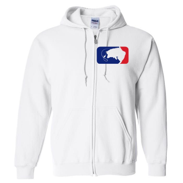 Father's Day Major League Bass Fishing Gift Full Zip Hoodie