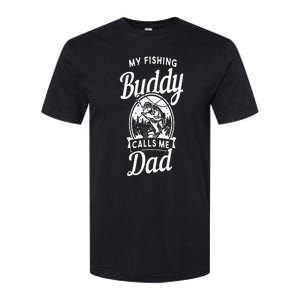 Fathers Day My Fishing Buddies Call Me Dad Birthday Men Softstyle CVC T-Shirt