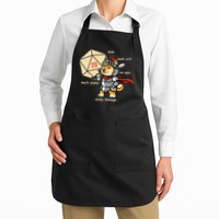 Funny DOGE Meme DnD Dungeons And Dragon Apron