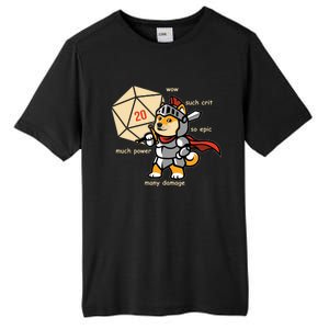 Funny DOGE Meme DnD Dungeons And Dragon Tall Fusion ChromaSoft Performance T-Shirt