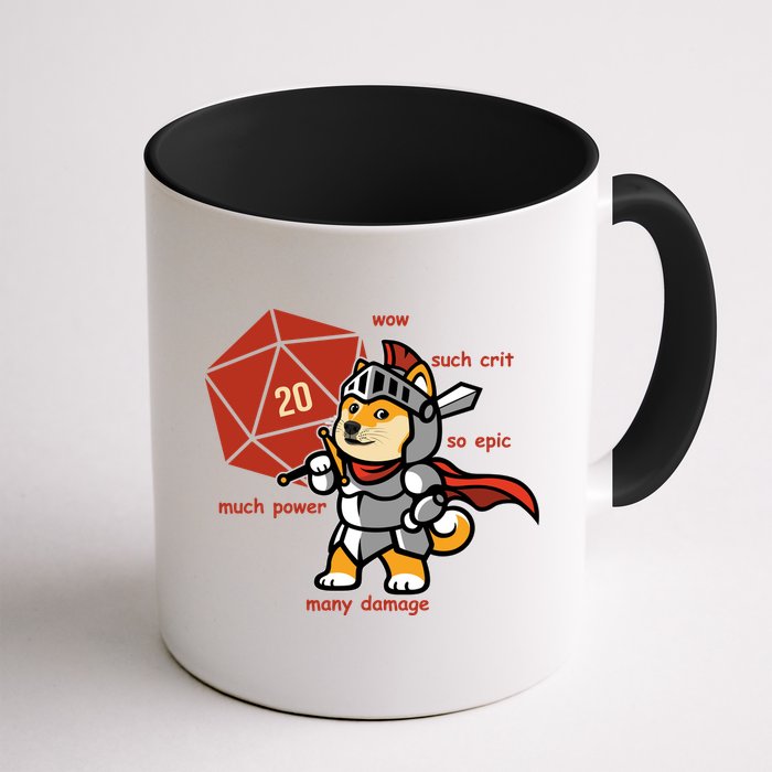 Funny DOGE Meme DnD Dungeons And Dragon Mug