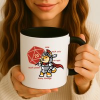 Funny DOGE Meme DnD Dungeons And Dragon Mug