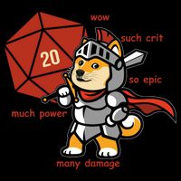 Funny DOGE Meme DnD Dungeons And Dragon Mug