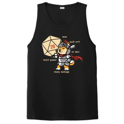 Funny DOGE Meme DnD Dungeons And Dragon PosiCharge Competitor Tank