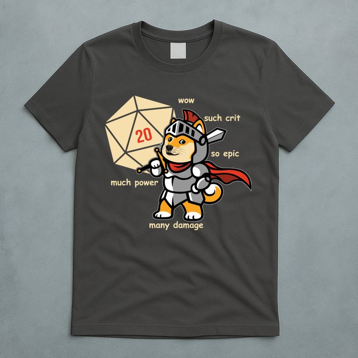 Funny DOGE Meme DnD Dungeons And Dragon T-Shirt