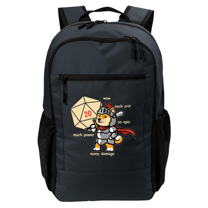 Funny DOGE Meme DnD Dungeons And Dragon Backpack