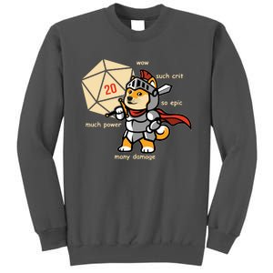 Funny DOGE Meme DnD Dungeons And Dragon Tall Sweatshirt