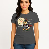 Funny DOGE Meme DnD Dungeons And Dragon Womens T-Shirt