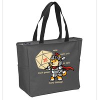 Funny DOGE Meme DnD Dungeons And Dragon Zip Tote Bag