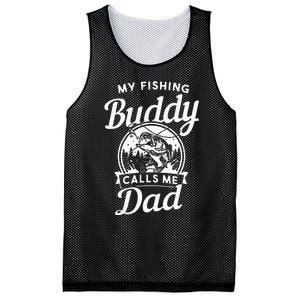 Fathers Day My Fishing Buddies Call Me Dad Wife Daughter Mesh Reversible Basketball Jersey Tank