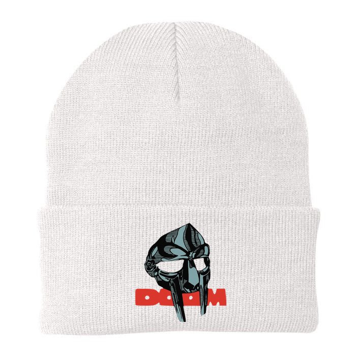 Funny Doom Mask All Caps Madvillain Mf Knit Cap Winter Beanie