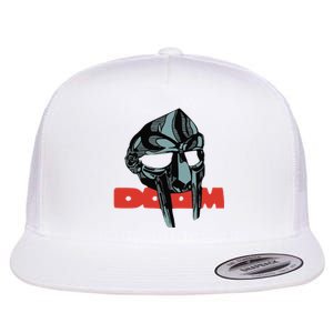 Funny Doom Mask All Caps Madvillain Mf Flat Bill Trucker Hat