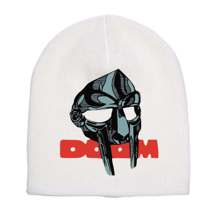 Funny Doom Mask All Caps Madvillain Mf Short Acrylic Beanie