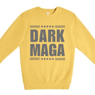 Funny Dark Maga 2024 Maga New! Dark Maga Gift Premium Crewneck Sweatshirt