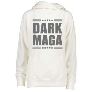 Funny Dark Maga 2024 Maga New! Dark Maga Gift Womens Funnel Neck Pullover Hood