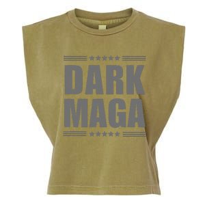 Funny Dark Maga 2024 Maga New! Dark Maga Gift Garment-Dyed Women's Muscle Tee