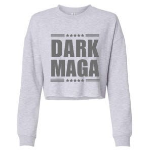 Funny Dark Maga 2024 Maga New! Dark Maga Gift Cropped Pullover Crew