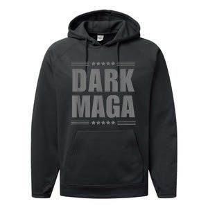 Funny Dark Maga 2024 Maga New! Dark Maga Performance Fleece Hoodie