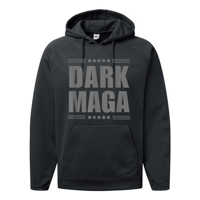 Funny Dark Maga 2024 Maga New! Dark Maga Performance Fleece Hoodie