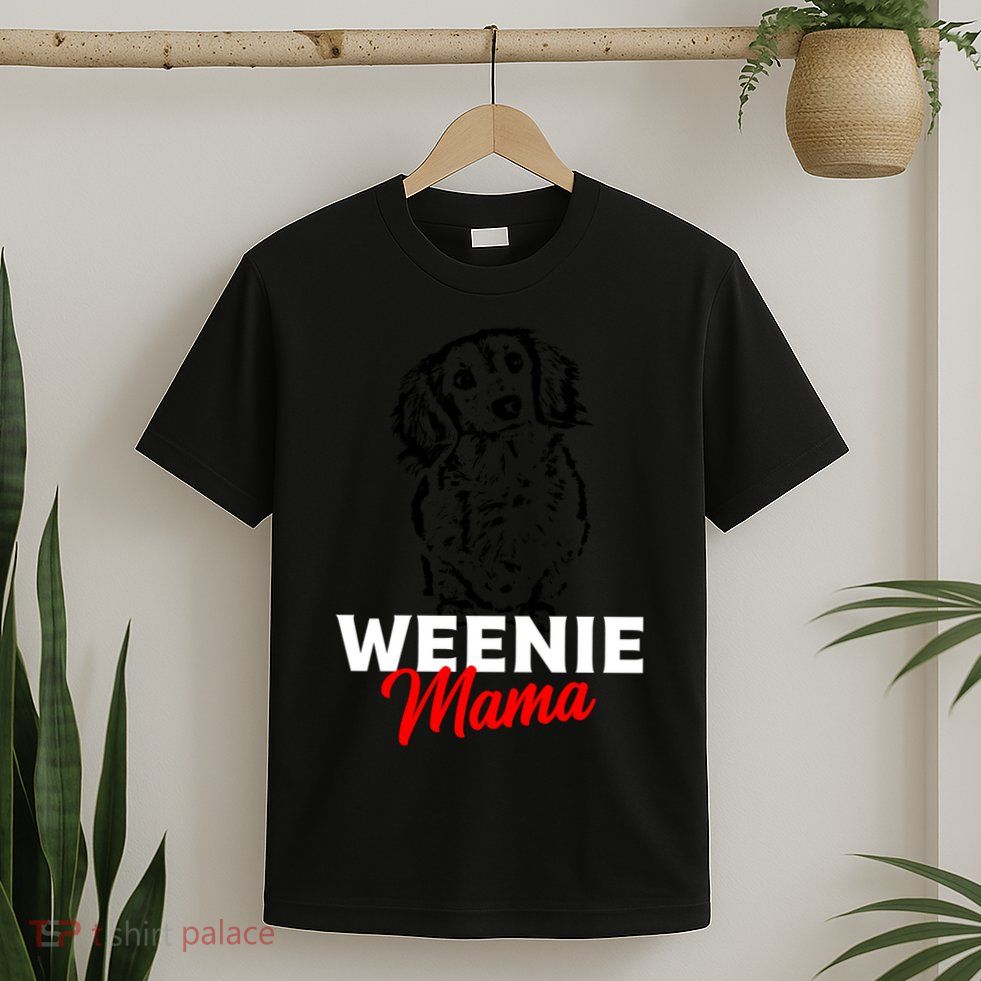 Funny Dachshund Mama Lover Weiner Dog Gift T-Shirt
